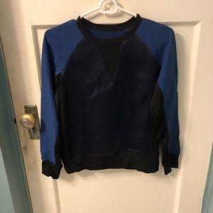 Rag & bone neoprene knit sweater sz XXS